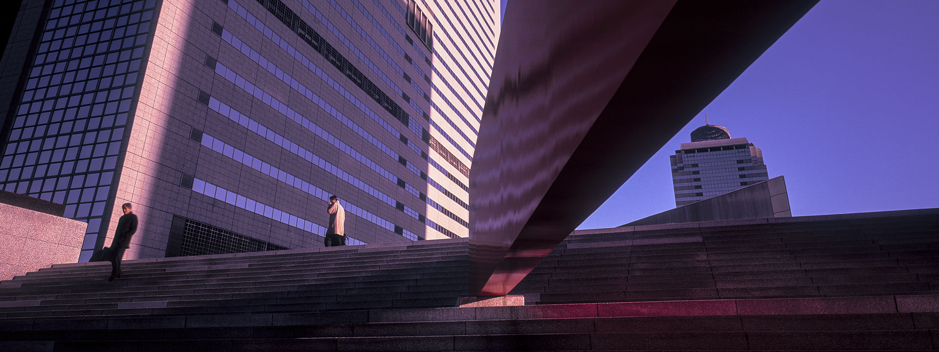 building exterior in fron of stairs